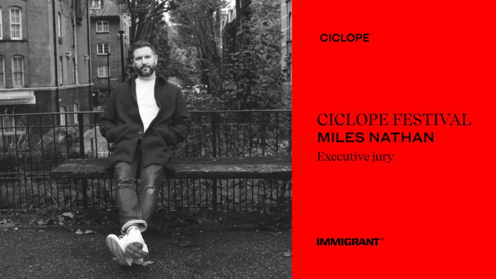 Miles Nathan as Executive Jury at Ciclope